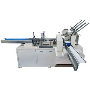 ft268 auto tissue paper carton box sealing packing machine