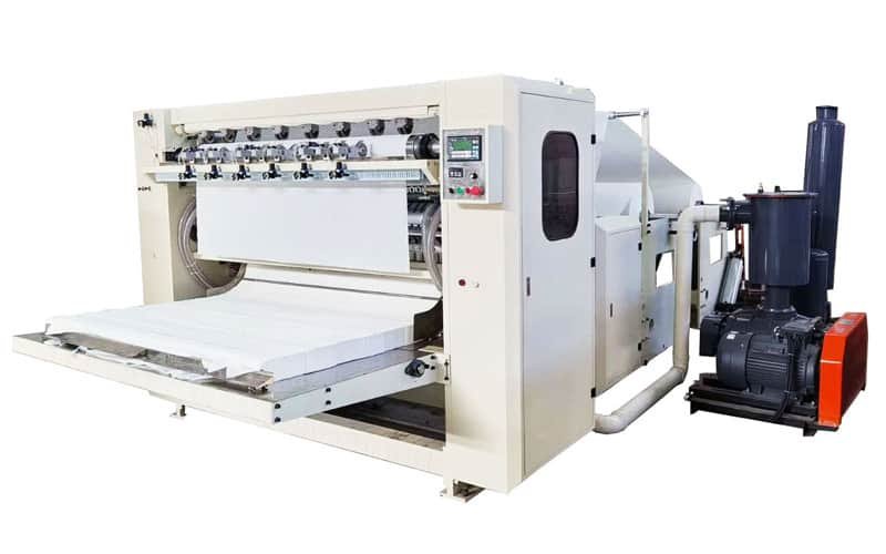 Non-stop facial tissue paper making machine production full line