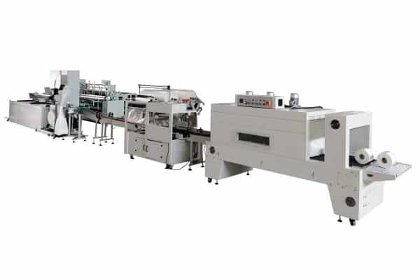 SP-B-K single roll wrapping non woven kitchen towel paper production line