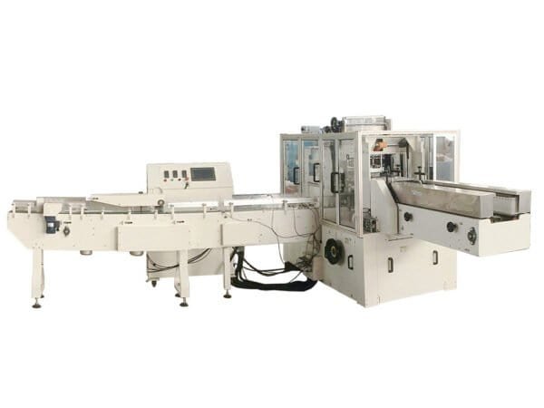 NP-8000A non-stop auto transfer napkin tissue paper production line