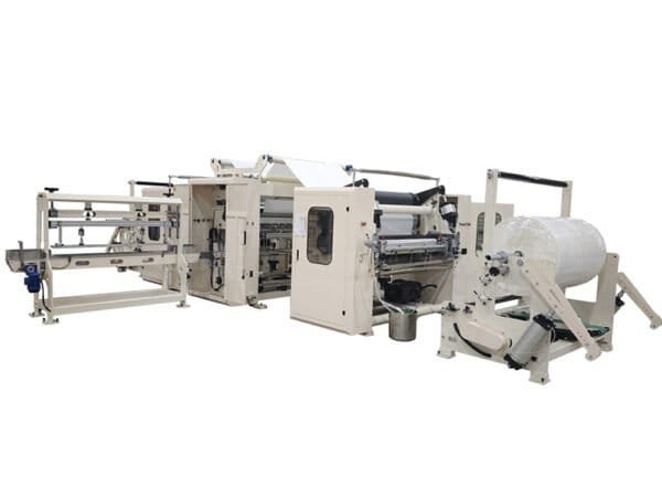 AS-288NS non-stop z fold hand towel paper production line